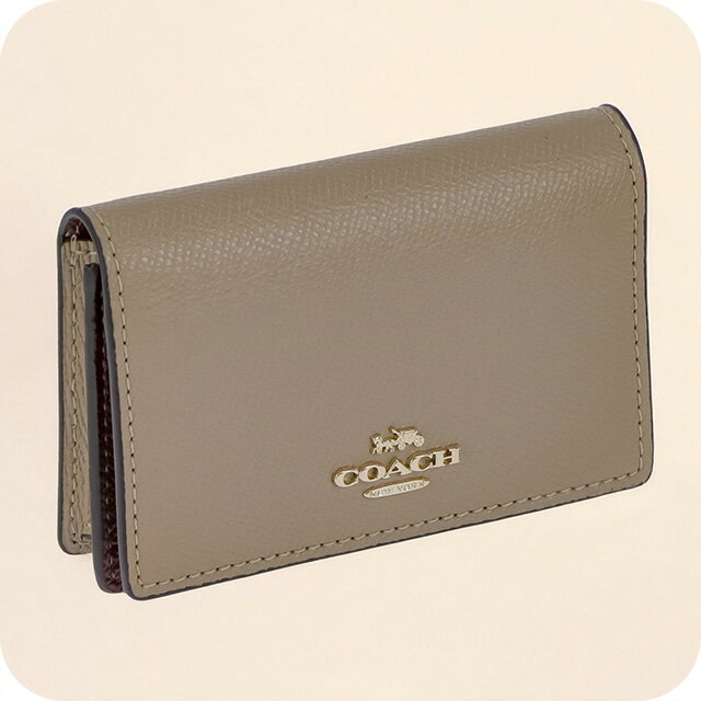 コーチ名刺入れレディースブランドC...