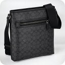 \さらに+4倍★今だけ!!/ コーチ ショルダーバッグ メンズ ブランド COACH CW227 チャコール/ブラック