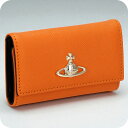 ヴィヴィアン・ウエストウッド キーケース レディース ブランド Vivienne Westwood レザー 51020001 オレンジ/ブラック 高級 おしゃれ...