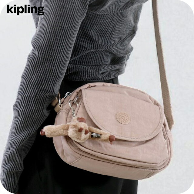 キプリング ショルダーバッグ レディース ブランド Kipling K153136ET ANTQROSETL ピンク 斜めがけ 高級 おしゃれ プレゼント 女性 実用的 かわいい