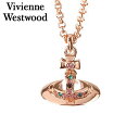 Vivienne Westwood ヴィヴィアンウエストウッド ネックレス レディース ブランド プチオーブ ペンダント メンズ 63020098-G002 ピンクゴールド アクセサリー 記念日 誕生日プレゼント 女性 ギフト