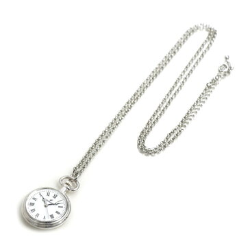 アエロウォッチ 懐中時計 ペンダントウォッチ オープンフェイス 04814 AG02 AEROWATCH シルバー