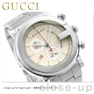 【今なら3,000円割引クーポン】 グッチ 時計 メンズ GUCCI 腕時計 G-CHRONO G-クロノ ホワイト YA101339【あす楽対応】