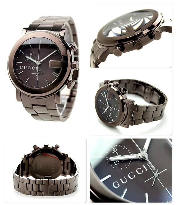 ＼10%OFFクーポン★さらに+3倍／ グッチ 時計 メンズ GUCCI 腕時計 クオーツ G-クロ...