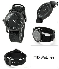 ティッドウォッチズNo.1トウェインベルト40mm腕時計TID01-TWBLACK/COALTIDwatches