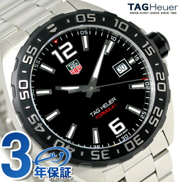 タグホイヤー フォーミュラ1 41MM クオーツ 腕時計 WAZ1110.BA0875 TAG Heuer ブラック 新品 時計【あす楽対応】