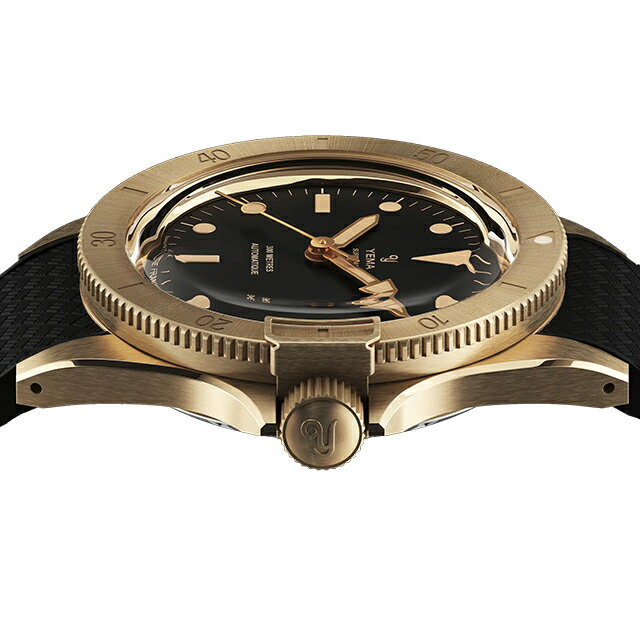 ＼2000円OFF+さらに9倍／ イエマ スーパーマン ブロンズ CMM.10 リミテッドエディション 自動巻き 腕時計 メンズ YEMA 11.13.36.ZN.U6 アナログ ブラック 黒 フランス製 ブランド おしゃれ 防水 プレゼント 男性 実用的