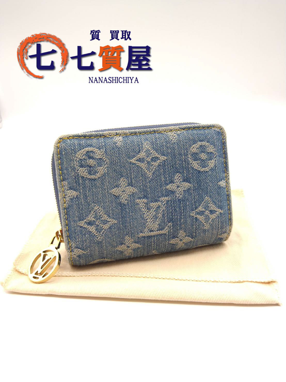 国内発送料無料★Louis Vuitton二つ折り財布 デニム 楽天市場】ルイヴィトン 二つ折り財布(素材(生地・毛糸