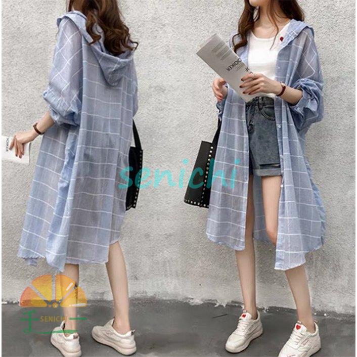 カーディガン レディース パーカー シャツ ガウン トレンチコート 日焼け止め服 ラッシュガード フード付き 長袖 ロングカーディガン 着痩せ