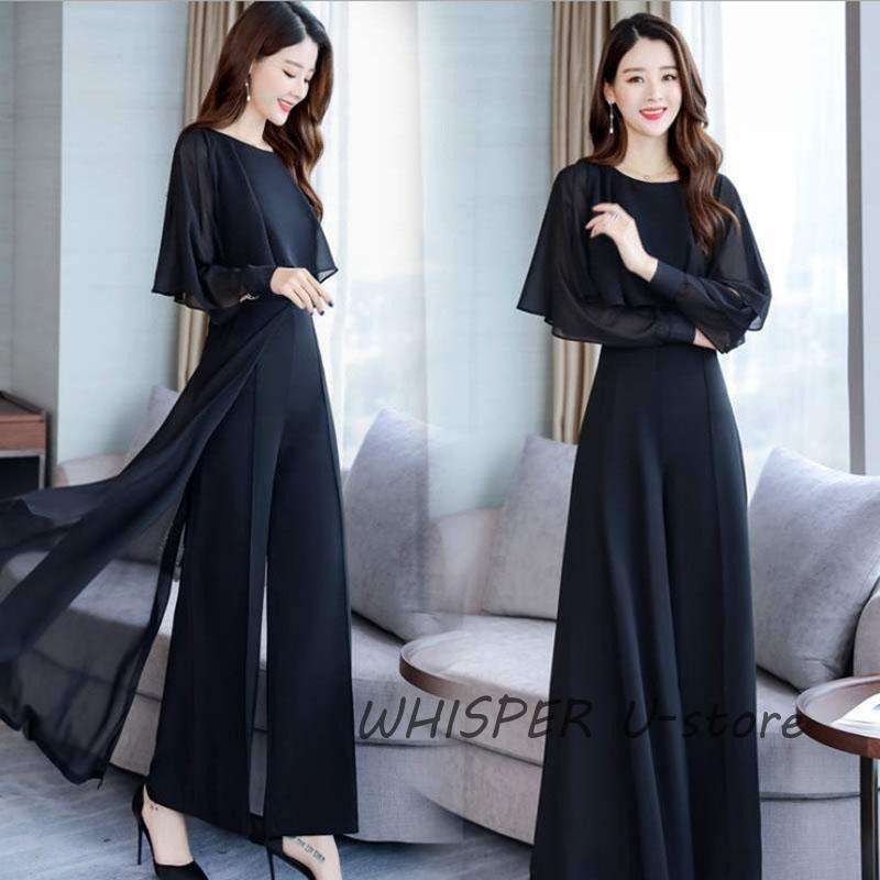 パンツドレス 結婚式 大きいサイズ 20代30代40代 演奏会 ワイドパンツ ガウチョ フォーマル 披露宴 同窓会 謝恩会 ケープ セパレート