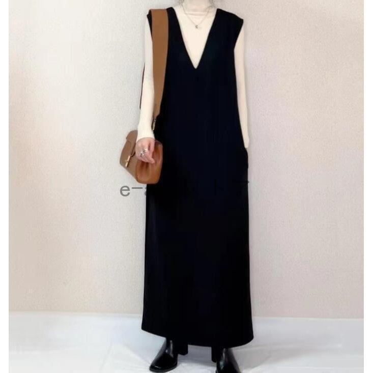 ワンピース レディース サロペット ロングワンピース 体型カバー ワンショルダー ジャンパースカート カジュアル オールインワン 膝下 カットソ リゾートワンピ