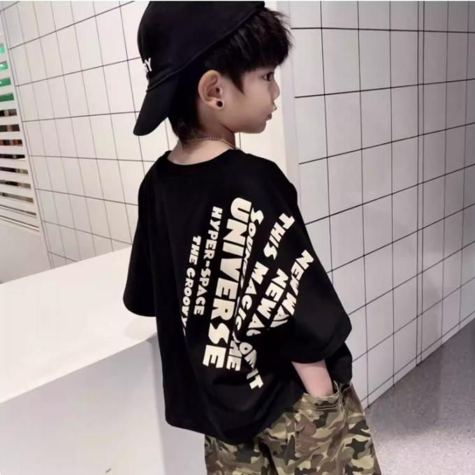 Tシャツ 男の子 女の子 綿Tシャツ 半袖 お洒落 トップス かっこいい 子ども 子供 キッズ 子供服 小学校..