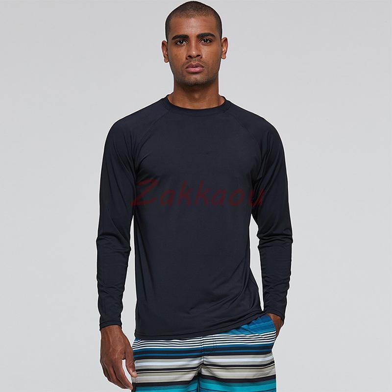 ラッシュガード メンズ tシャツ 長袖 UVカット 水着 体型カバー 全6色 ラッシュTシャツ ひんやり 涼しい 接触冷感 プルオーバー トップス 水陸両用 紫外線対策