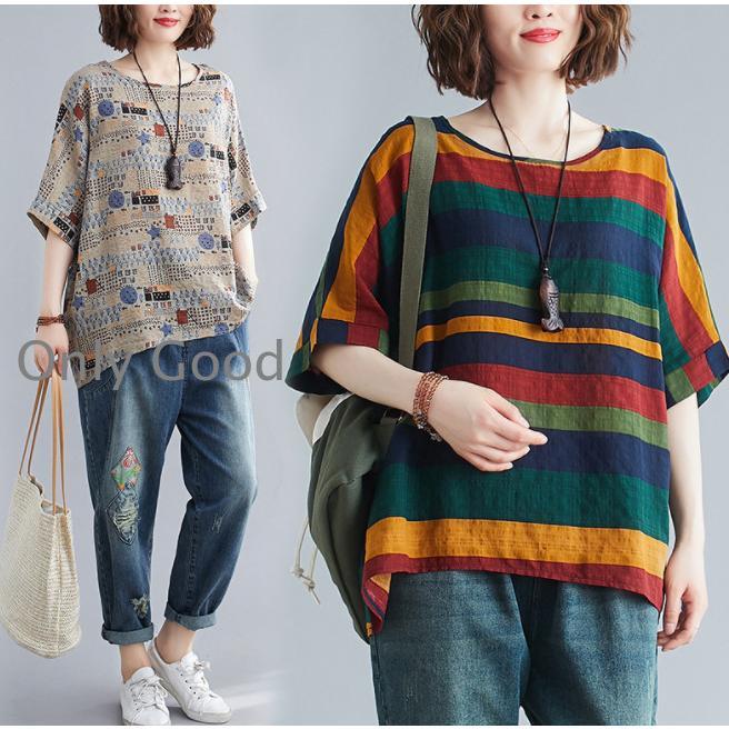 トップスレディースブラウスシャツ半...