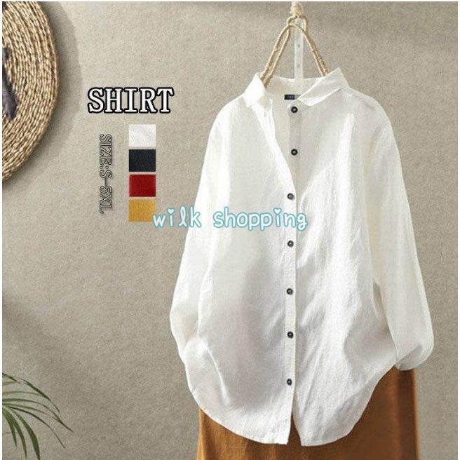 ブラウスシャツレディース長袖トップ...