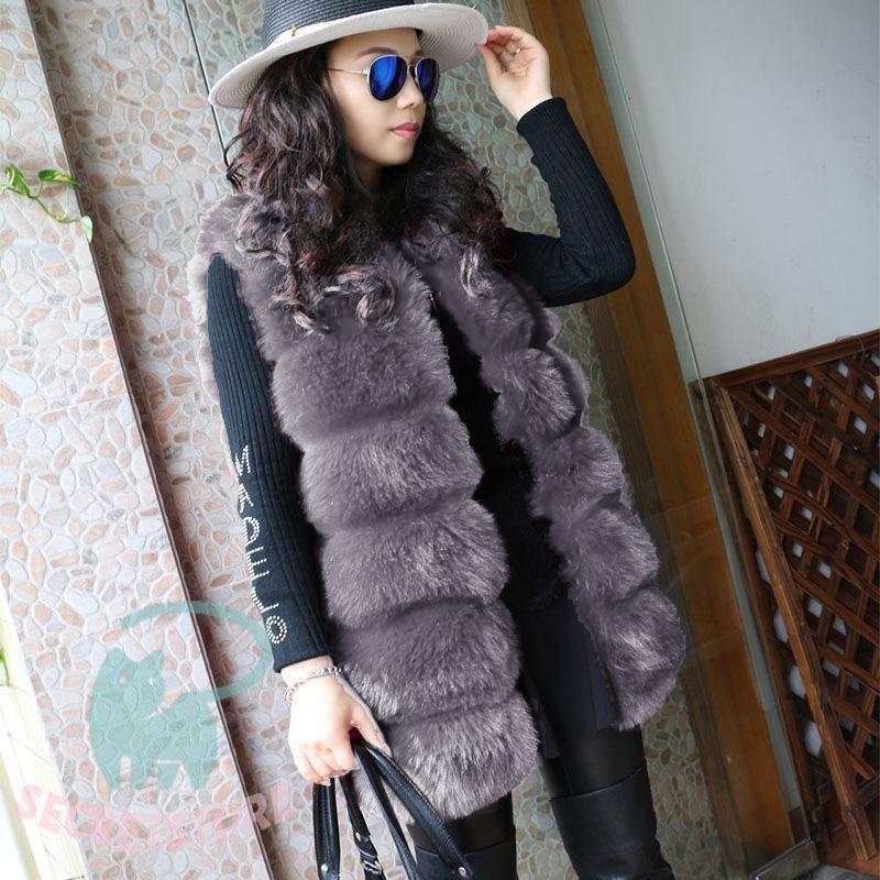 ファーベスト レディース 秋 冬 フェイクファー ロング ジレベスト ボアベスト 毛皮コート 防寒 ブルゾン ふわふわ 暖かい 前開き ジレ ギフト