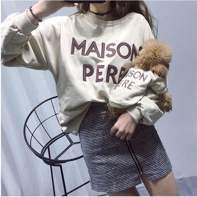 犬 服 パーカー 秋冬 ドッグウェア 犬の服 ペットとお揃いTシャツ ペット親子お揃い ペア犬用 長袖 厚..