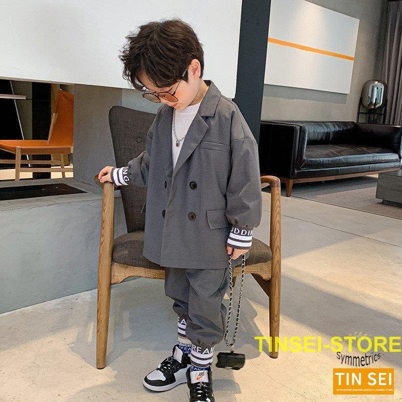 子供スーツ キッズ 男の子 入学式入園スーツ 卒園式 フォーマル こども 卒業式 入学式 発表会 結婚式 七五三 2点セット 90 100 110 120 130 140 150