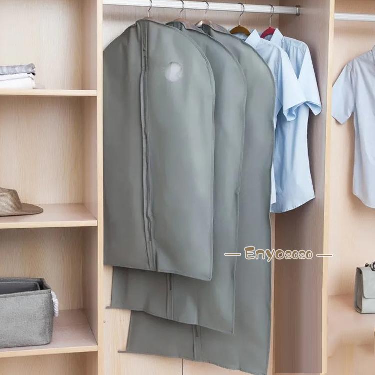 2点セット 衣装カバー 洋服カバー ホコリ防止 衣類収納 取り付け簡単 衣類カバー ウエアカバー 収納カバー 型崩れ防止 防湿 防虫 汚れ防止
