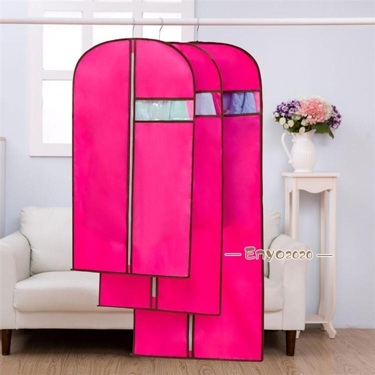 5点セット 衣装カバー 洋服カバー ホコリ防止 衣類収納 取り付け簡単 衣類カバー ウエアカバー 収納カ..