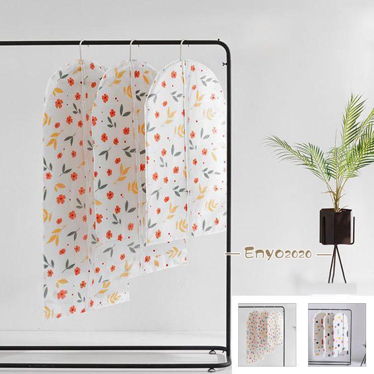 2点セット 衣装カバー 洋服カバー ホコリ防止 衣類収納 取り付け簡単 衣類カバー ウエアカバー 収納カ..