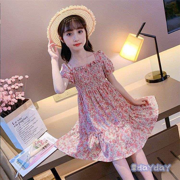 ワンピース キッズ 子供服 女の子 夏 キッズワンピース シフォンワンピース 半袖 ドット柄 子供ドレス ジュニア 子ども お姫様 おしゃれ 可愛い カジュアル 新品