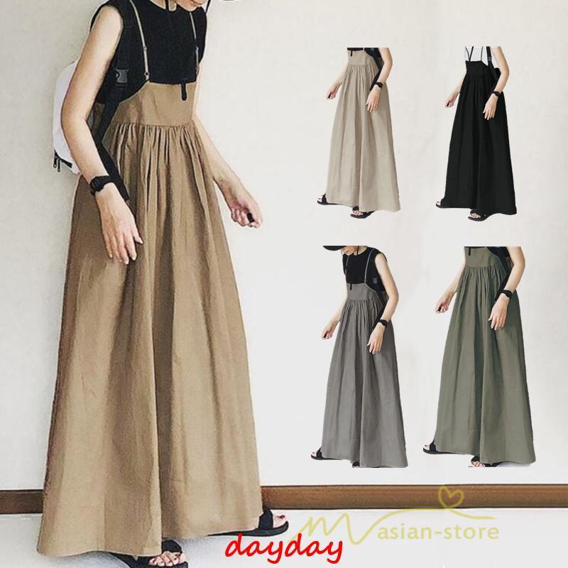 ワンピース レディース サロペット マキシワンピース ロングワンピース ジャンパースカート キャミソールワンピース 20代 30代 40代 オールインワン