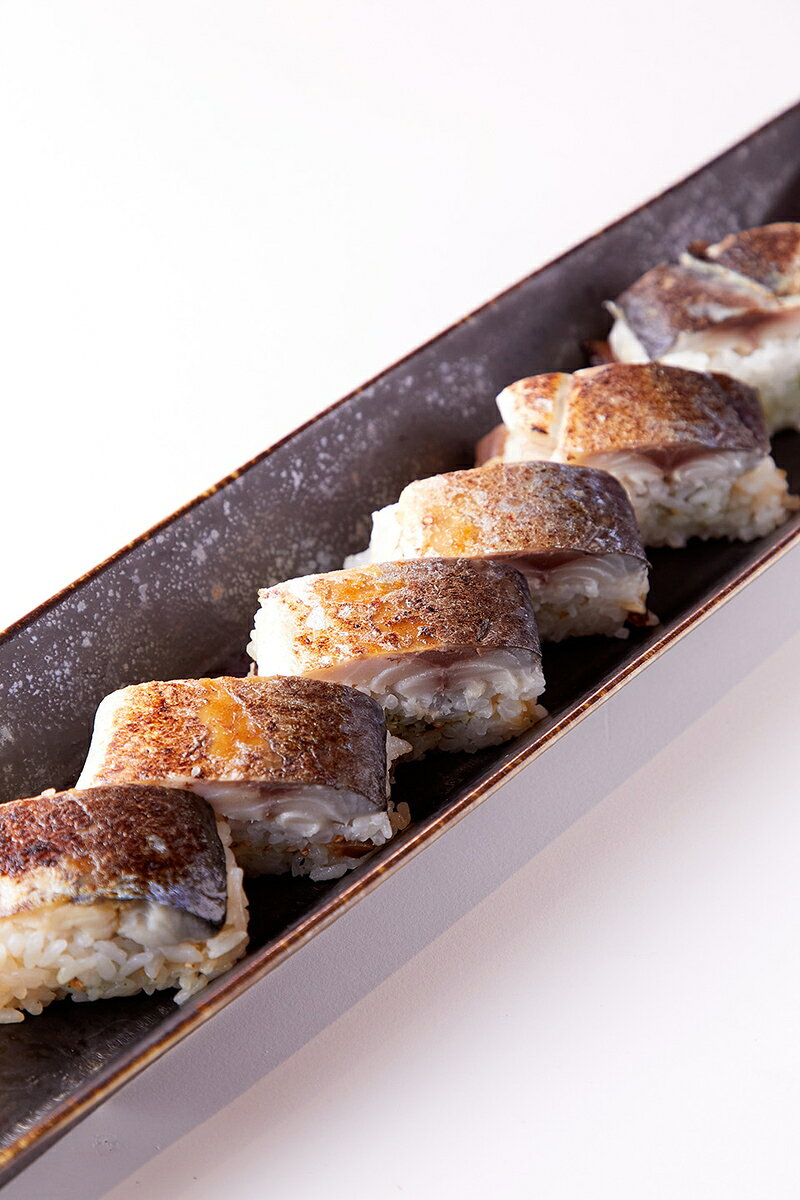 寿司 焼き鯖押し寿司 6カット1本 300g