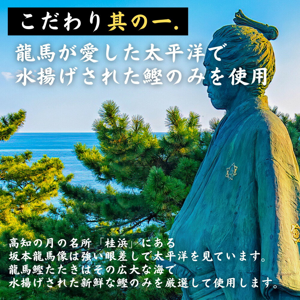 龍馬セット（龍馬鰹たたき600g&龍馬しらす250g）塩たたき 藁焼き かつお タタキ かつおのたたき かつおたたき 釜揚げ しらす 高知 土佐 一本釣り タタキ用薬味セット 瞬間冷凍 ギフト 化粧箱 自宅用 お中元 お歳暮 母の日 父の日 敬老の日 3