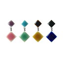 れん イヤリング【美濃焼 陶芸作家 ののむらみなみ やきもの 陶器 陶磁器 タイル アクセサリー ハンドメイド ギフト プレゼント 浴衣 和服 着物 春 夏 秋 冬】