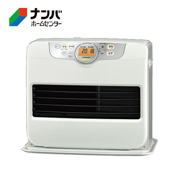 【仕様】 ●サイズ：高さ426×幅504×奥行334mm ●質量：11.9kg ●待機時消費電力：0.8W ●運転音：弱燃焼時21dB・強燃焼時38dB ●低消費電力：弱燃焼時12W（強燃焼時24W） 　 秒速点火ONの状態では、平均約80Wの電力を消費します。 ●タンク容量：7.2L ●暖房のめやす：木造（戸建）12畳まで（20.0m&sup2;）、コンクリート（集合）17畳まで（28.0m&sup2;） ●暖房出力：4.62〜0.72kW ●通常点火65秒 ●3年保証 ●日本製 【商品の特長】 ●低消費電力、秒速点火、低燃費で灯油長持ち。 ●大型オレンジ液晶で表示が見やすく、使いやすい。 ●火力が絞れるから、長時間運転を実現。通常点火時間も短縮しました。 【使用上の注意】 ●使用上の注意をよくお読みになりご使用下さい。