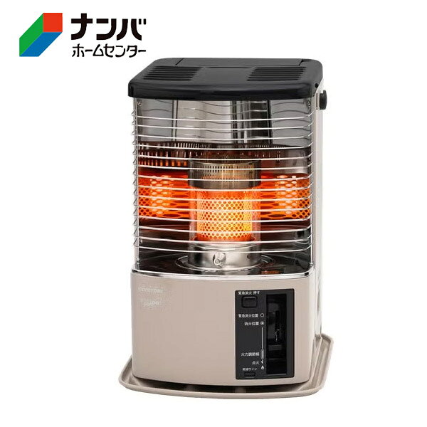 【仕様】 ●サイズ：（置台を含む）高さ460×幅312×奥行356mm ●質量：約7.3kg ●暖房の目安：木造（戸建）6畳まで（10.0m&sup2;）、コンクリート（集合）9畳まで（15.0m&sup2;） ●タンク容量：3.6L ●暖房出力：2.35kW〜2.00kW ●乾電池別売：単2(4本必要) ●燃焼継続時間：(最大燃焼〜最小燃焼)約15.8〜18.6h 【商品の特長】 ●持ち運びしやすいハンドル ●コンパクトでもしっかり暖める ●1つの芯で、長く使える 【使用上の注意】 ●使用上の注意をよくお読みになりご使用下さい。