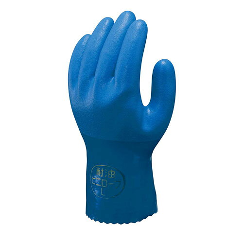 【メール便適用商品】【ショーワグローブ】手袋 耐油ビニローブ【＃650 M ブルー】