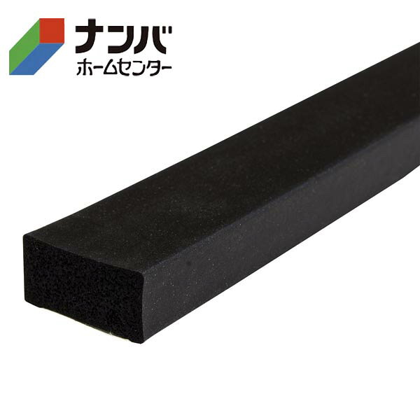 【仕様】●サイズ：10mm×20mm×280mm●色：クロ●形状：角●材質：EPDM（エチレン・プロピレンゴム）●入数：1本【商品の特長】●机の角、家具の角、扉の角など、ぶつかり事故の衝撃を緩和します。