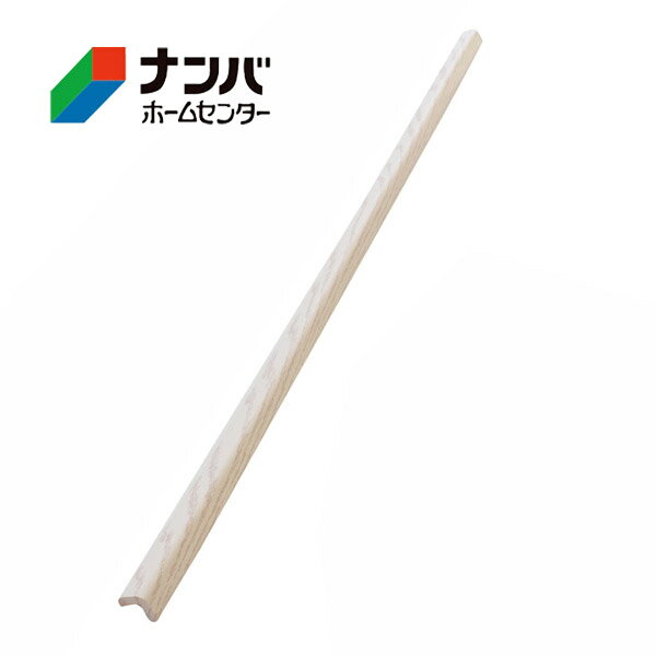 【カーボーイ】ゴム材 安心クッションL字型 90cm 細【木目ホワイト】
