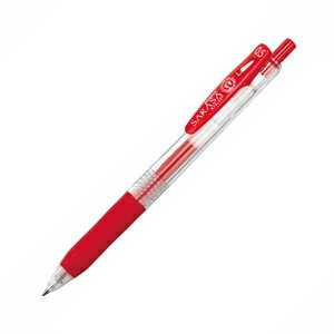 【メール便適用商品】【ゼブラ】ボールペン サラサクリップ 0．5【JJ15-Rバラ インク赤】