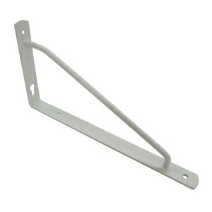 【メール便適用商品】【KGY工業】棚受 カラーアーム棚受【AAW-180 180mm ホワイト】 [2]