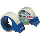 【ニトムズ】粘着テープ 透明梱包用テープカッター付【J6050 50mm×50m】(4)