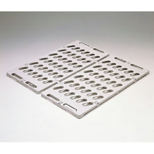 【K】【サンコープラスチック】すのこ 押入すのこ スタンディー【2枚組 グレー】 [2]