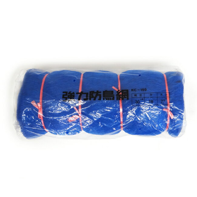 大事な田畑を鳥から守ります! 商品説明 メーカー名 東京戸張 サイズ 網目30mm角目×幅18×長さ27m スペック 色：青材質：ポリエチレン 商品説明 ●張り糸付き