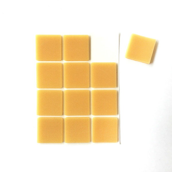 【メール便適用商品】【カーボーイ】建具 家具 脚まわり ズレ防止 動カンゾ 四角型 25×25mm 12枚入り【UG-06】 [2]