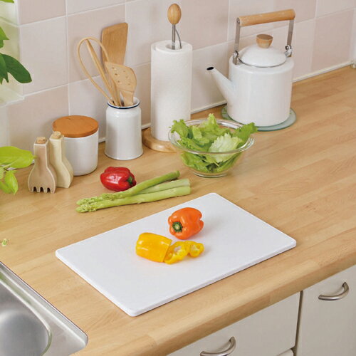 【新輝合成】まな板 軽いまな板【LL 38×24cm ホワイト】