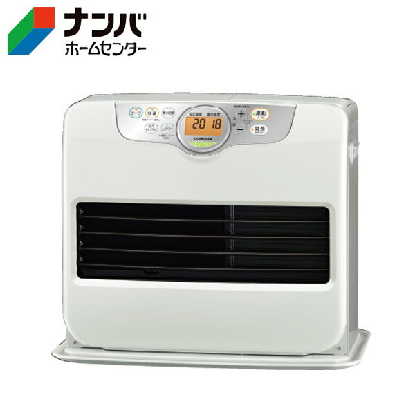 【K】【コロナ】石油ファンヒーター 石油ファンヒーター 12畳用【FH-G4624BY-W シェルホワイト】のサムネイル