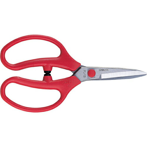 【仕様】 ●全長：180mm ●刃長：58mm ●重量：110g ●刃・ステンレス鋼 日本製 【商品特長】 ●生花や園芸に。 【使用上の注意】 ●刃部に御注意ください。 ●使用上の注意をよくお読みになりご使用下さい。