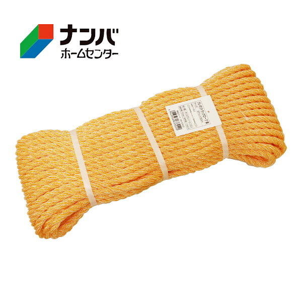 【仕様】 ●太さ：9mm ●長さ：30m ●材質：ポリエチレン・ビニロン ●破断強度：700kgf ●使用荷重：110kgf以内 【商品の特長】 ●トラック荷縛り用に最適!! ●両端アイ加工（さつま加工）付。