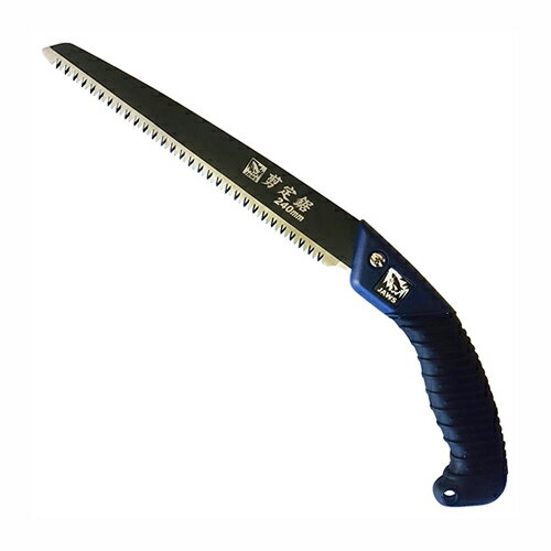 【サボテン】ジョーズフッ素鋸240mm【No.2240T 黒・青】