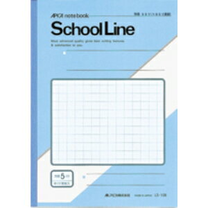 【アピカ】学習ノート 学習ノート5ミリ方眼 青【LS10B B5 ブルー】