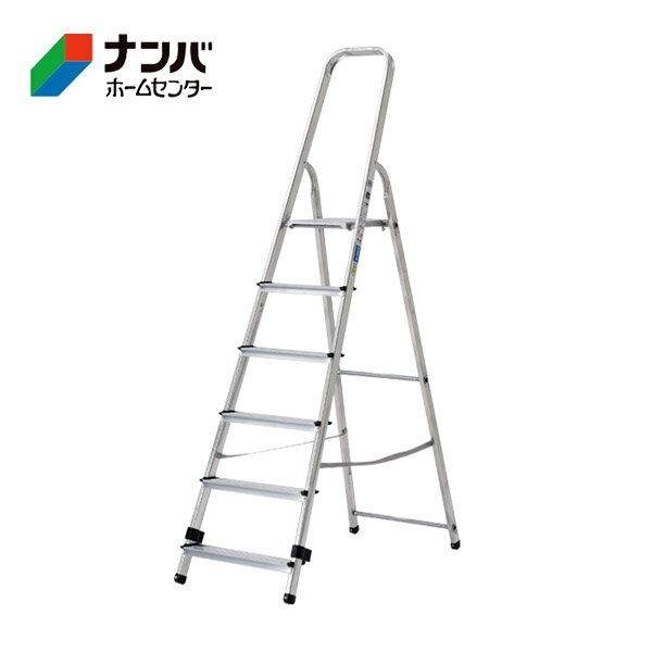 【アルインコ】アルミ手摺付踏み台 119cm 6段 踏台 上わく付専用脚立【メーカー直送 TBF-6】