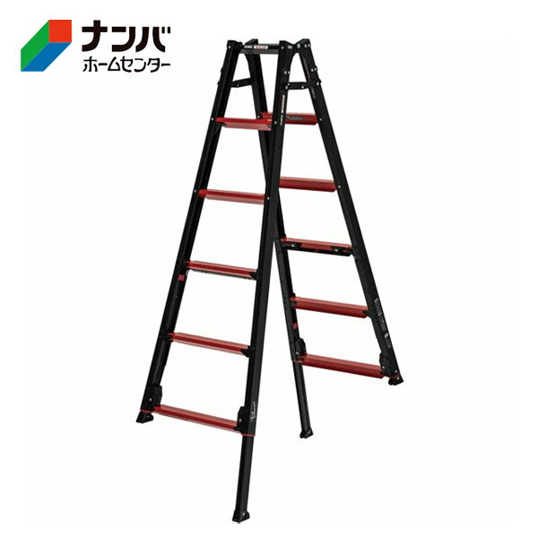 【アルインコ】脚立 上部操作式伸縮脚付はしご兼用脚立【メーカー直送 GUD-180X】