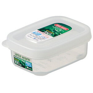 【アスベル】保存容器 ユニックス（レンジ）【NO-5 Ag 160ml ナチュラル】